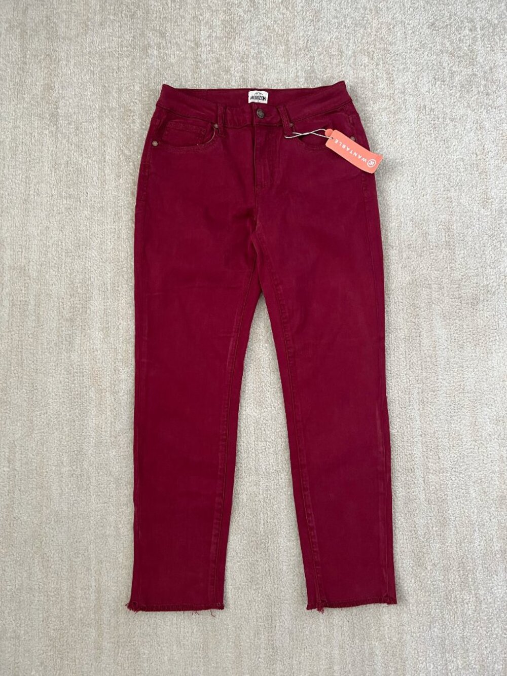 NWT Herizon Lana Cropped Straight Leg Jeans 2
